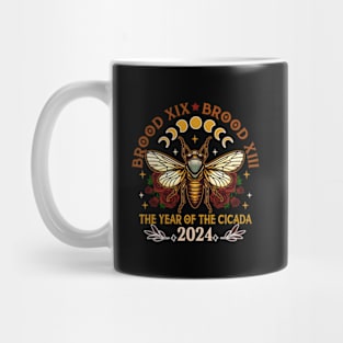 Cicada Brood Xix Brood Xiii Year Of The Cicada 2024 Mug